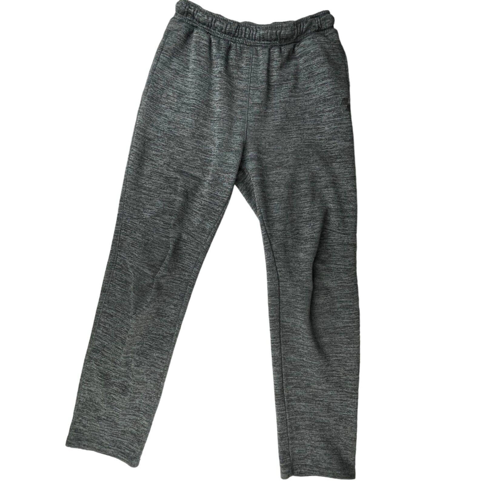 Place Sport Sweatpants Boys 2XL Gray Fleece Lined Logo Pull On Elastic Waist